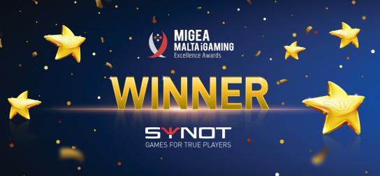 SYNOT Games takes home the prestigious award from MiGEA 2021